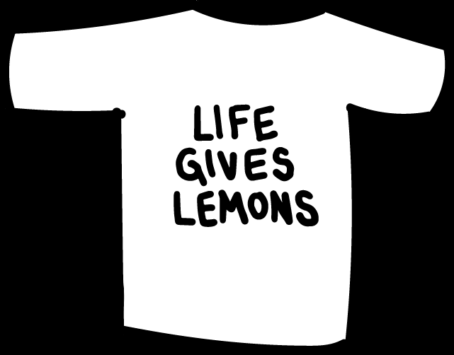 lemon shirt weiß