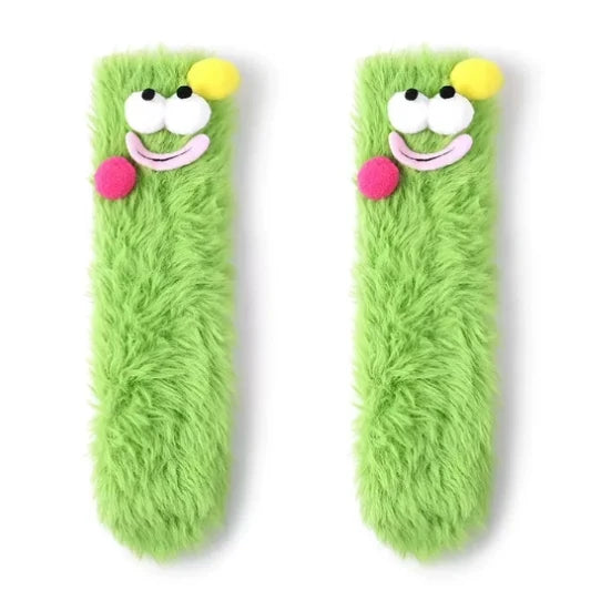 A pair of The Grin socks