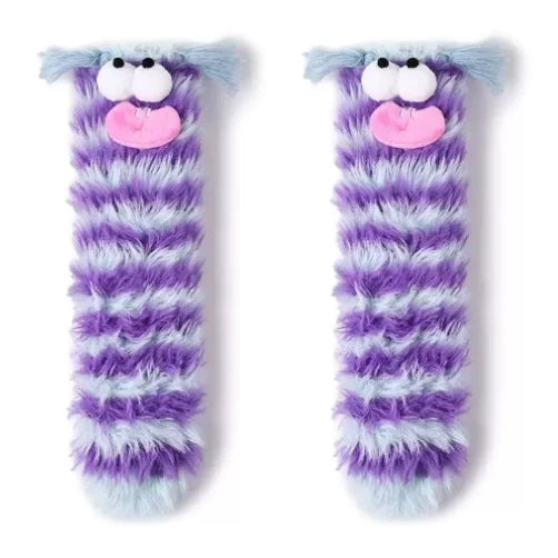 A pair of The Stripe Stack socks